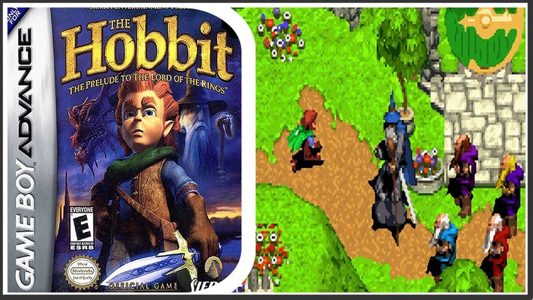 [Retro-Videogames] Bilbo Finally Joins Gandalf & the Dwarves  | The Hobbit (GBA) #2