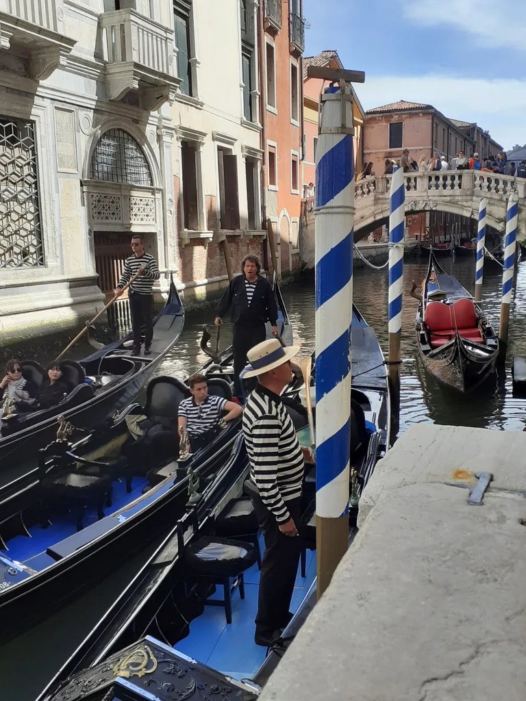 A Gondola Ride In Venice