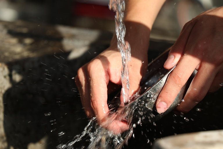 Washing of dishes was a punishment 