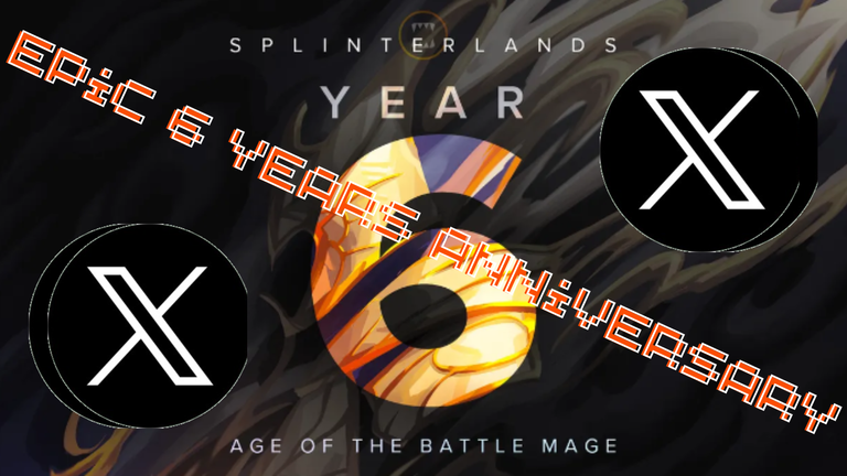 Splinterlands Epic 6th Celebration- Social Media Challenge::... All Road Leads To May 31st