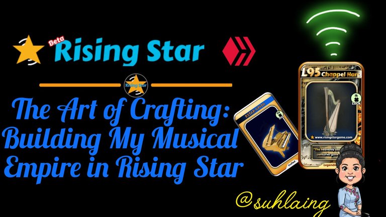 🎹 The Art of Crafting: Building My Musical Empire in Rising Star