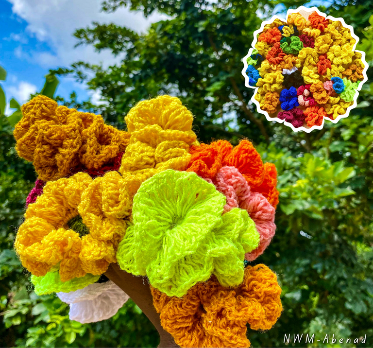 Gifting 50 Crochet Scrunchies | Sponsored By Hive