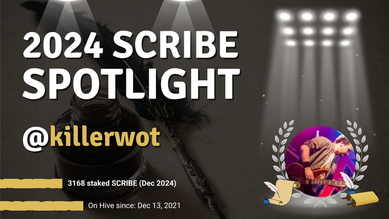 ⭐✍️ SCRIBE SPOTLIGHT 👏🎉 killerwot 👽🚀🌒