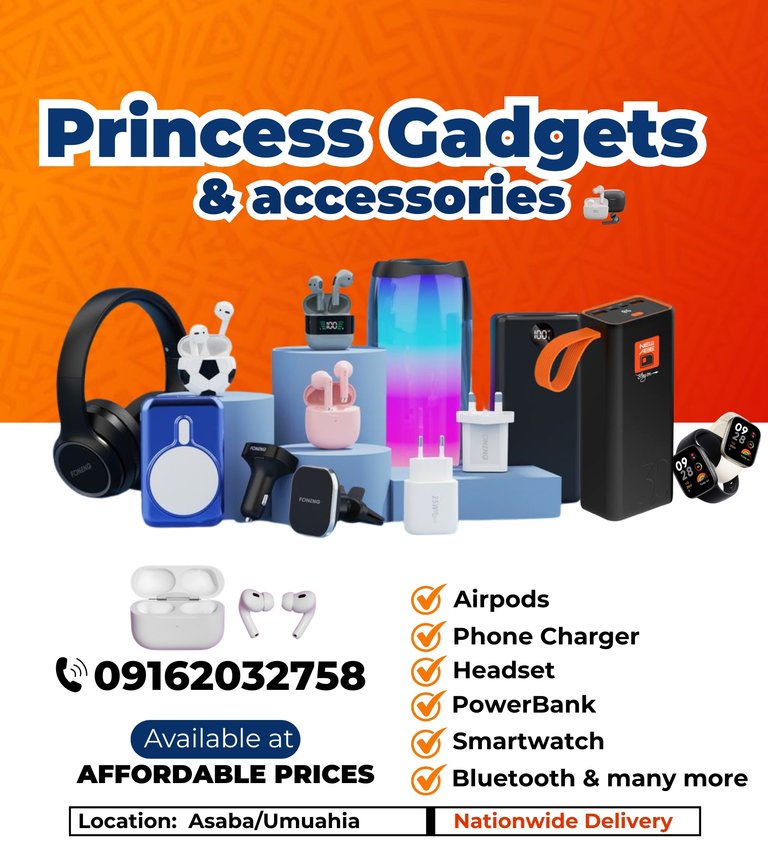 My current business flyer