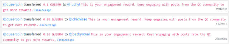 engagement and sharing rewards contest 84