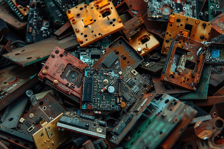 Using Cooking Oil To Extract Silver From Electronic Waste