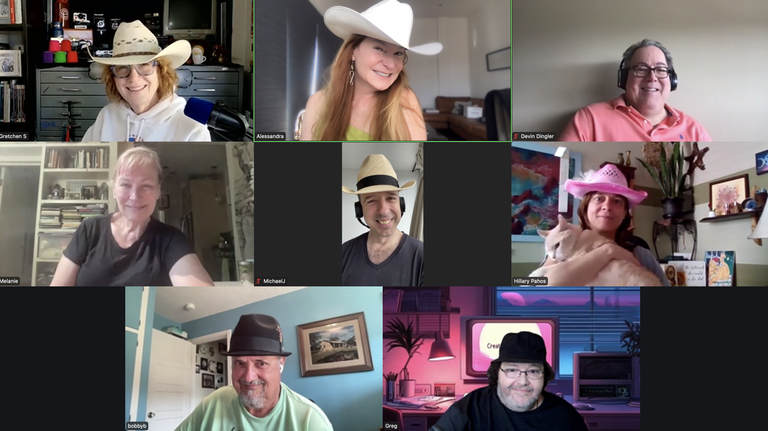 CWH Wrap Party after Recording Episode 57 of the CWH Podcast, Celebrating Our 4 Years Together.