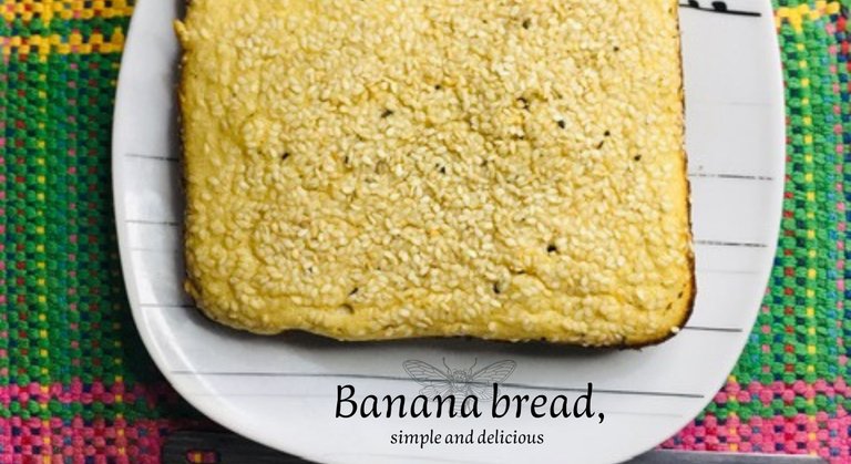  Banana bread | Pan de plátano (topocho)  [ESP/ENG]