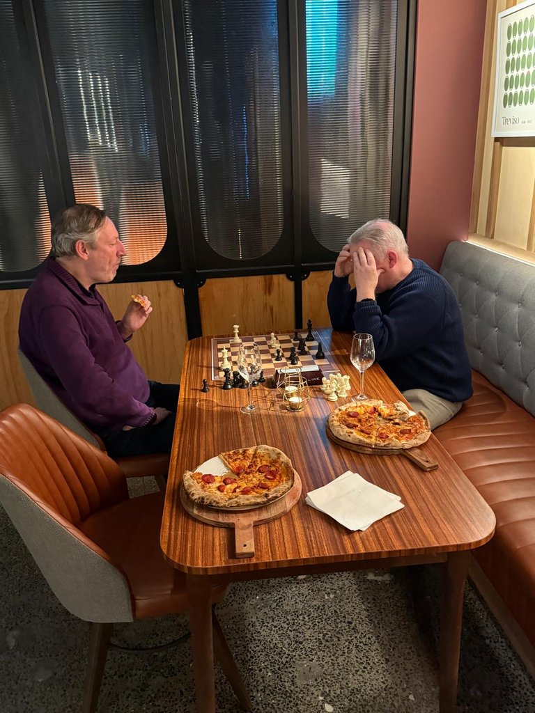 Paul v Liam and pizzas