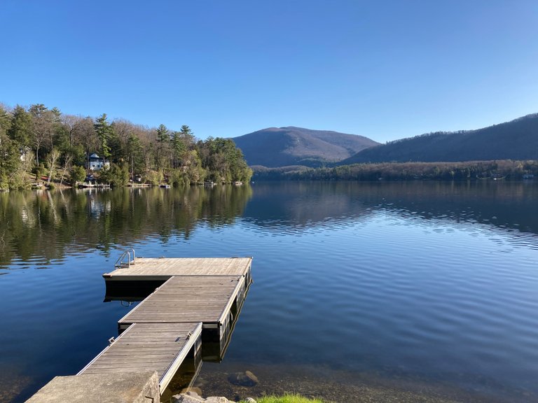 Empty dock