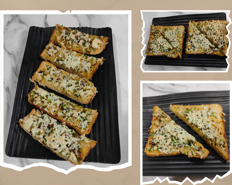 Home-made garlic bread recipe