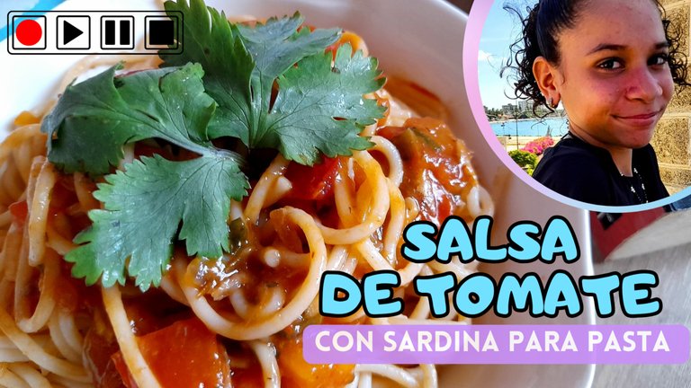 Salsa de tomate con sardina para pastas [Esp/Eng]
