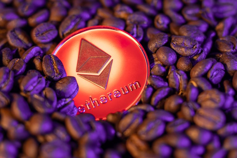 Ethereum in Coffee Bright-Red