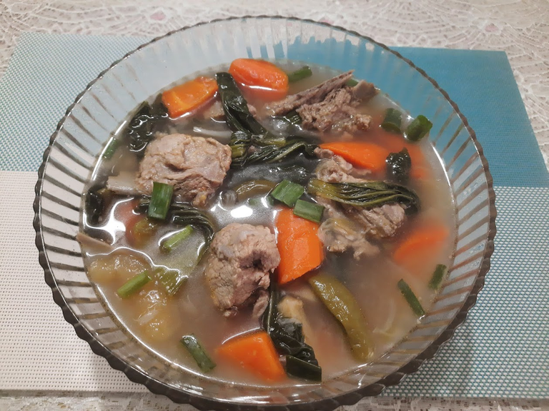 Carrot-Apple-Pork Rib Soup