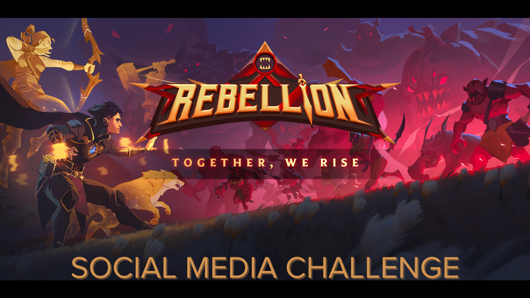 Splinterlands Social Media Challenge - Theme: Rebellion!