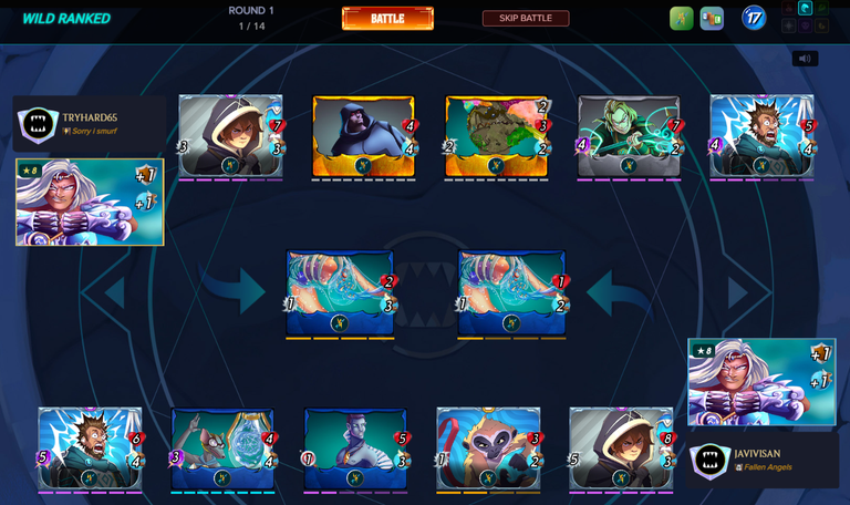 Click to see the battle