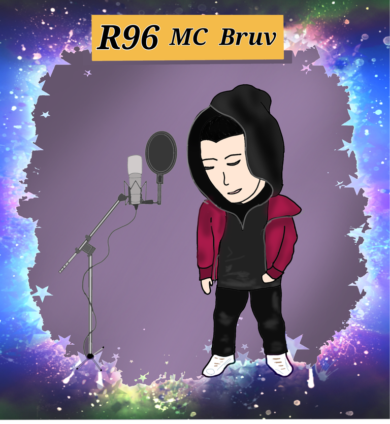 Drawing R96 MC Bruv For Rising Star Game