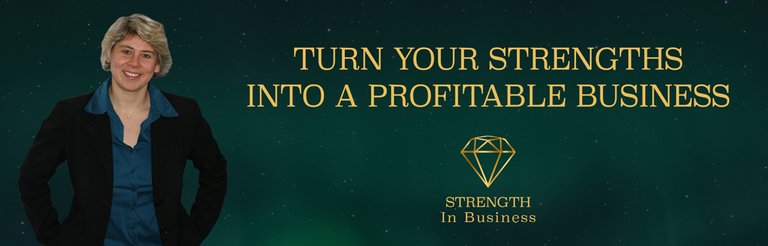 I help you turn your strengths into a profitable business - Krisz Rokk