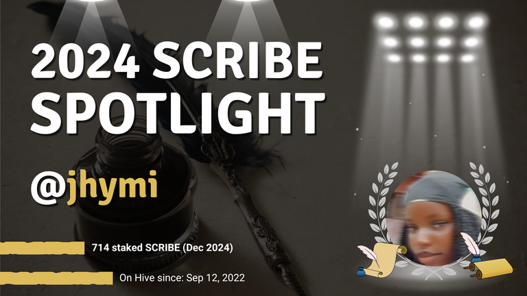 ⭐✍️ SCRIBE SPOTLIGHT 👏🎉 jhymi 💃🌺💍