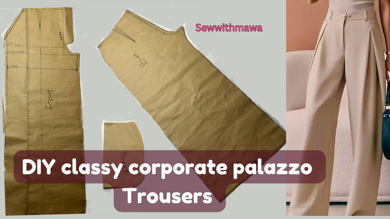 DIY Classy Corporate Trousers