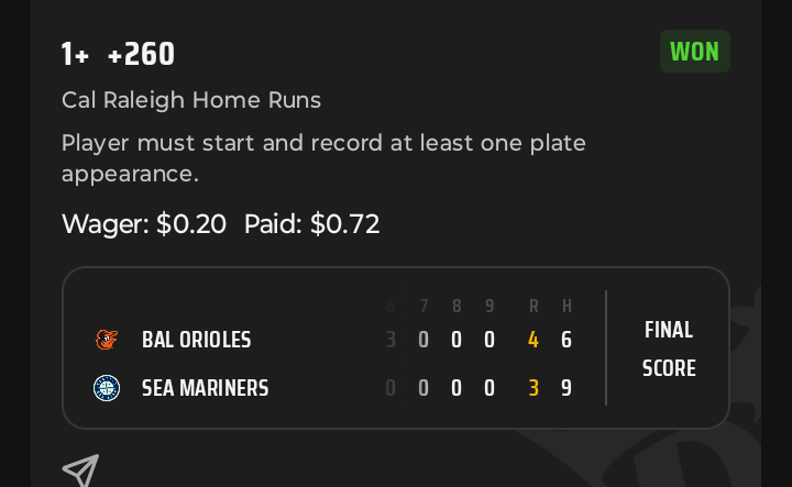 Home run Betting Stradegy 06/06/2025