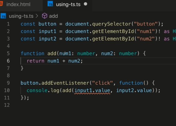 typescript number error