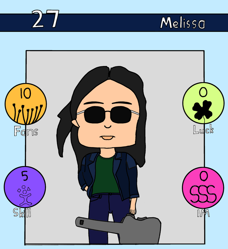 Drawing 27 Melissa (Chibi Version) For Rising Star Game