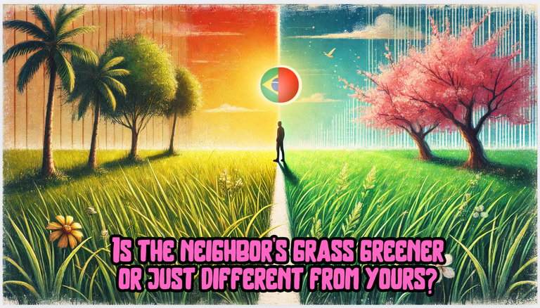 Is the neighbor's grass greener or just different from yours?