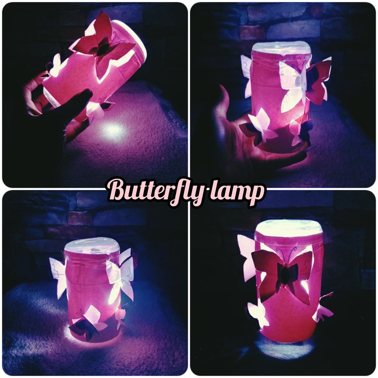 DIY/ Butterfly lamp 