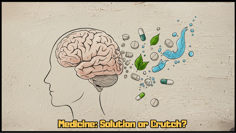 Medicine: solution or crutch?