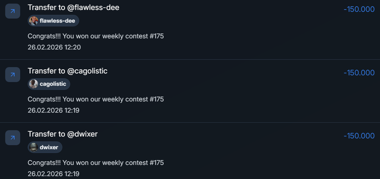 Ecency Points rewards QC Contest 176