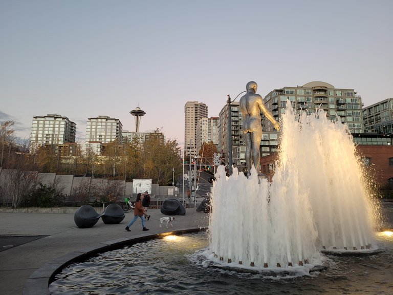 Fountains at the Olympic Sculpture Park