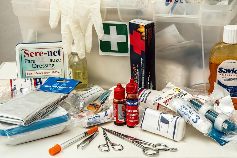 THE KNOWLEDGE OF A FIRST AID TREATMENT....