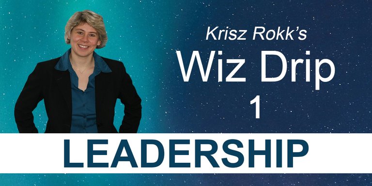 Krisz Rokk's Wiz Drip 1 - Leadership