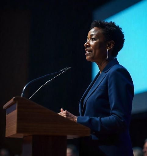 Woman Speaking
