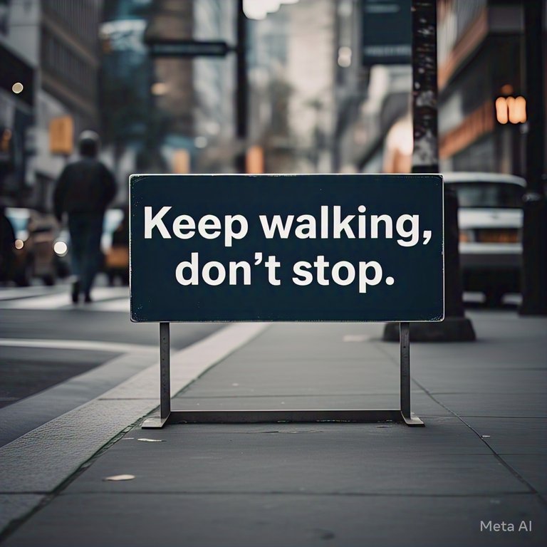 Zapfic, keep walking don't stop 