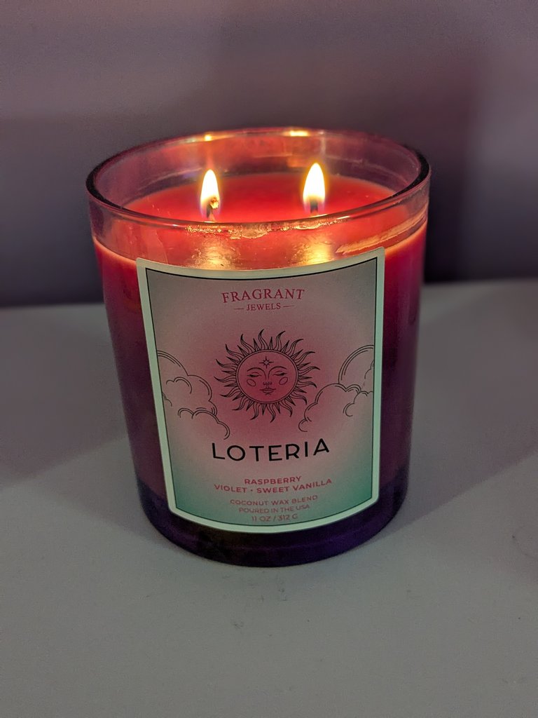 Loteria Candle by Fragrant Jewels Ring Reveal