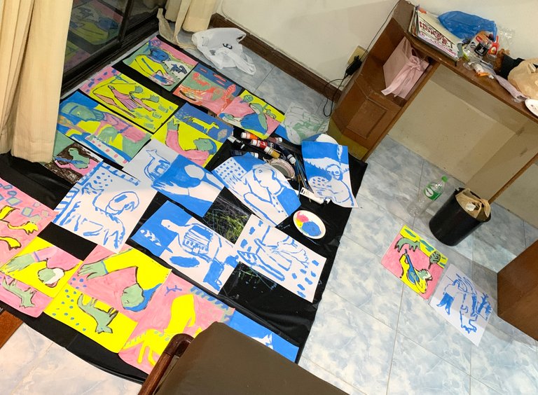 Heckel’s Horse Jr. paintings 17 Dec 2025