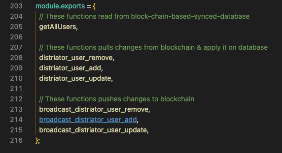 updated functions in repositories