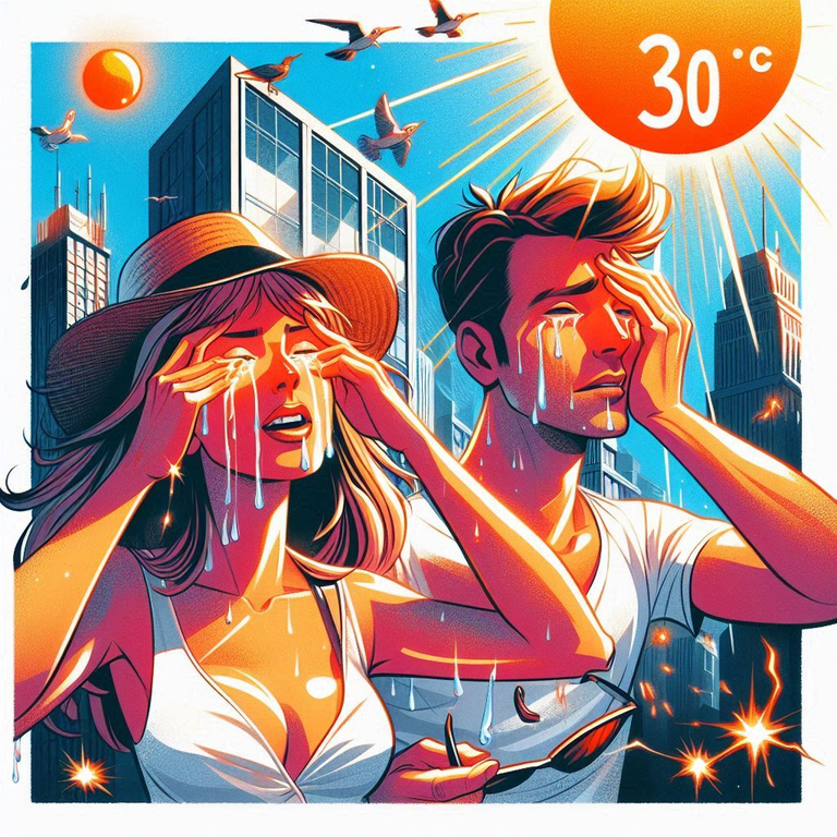 Quand sa brûle les yeux 