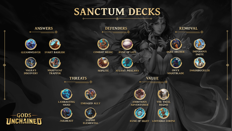 New Sanctum cards