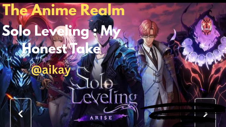 Solo Leveling : My Honest Take.
