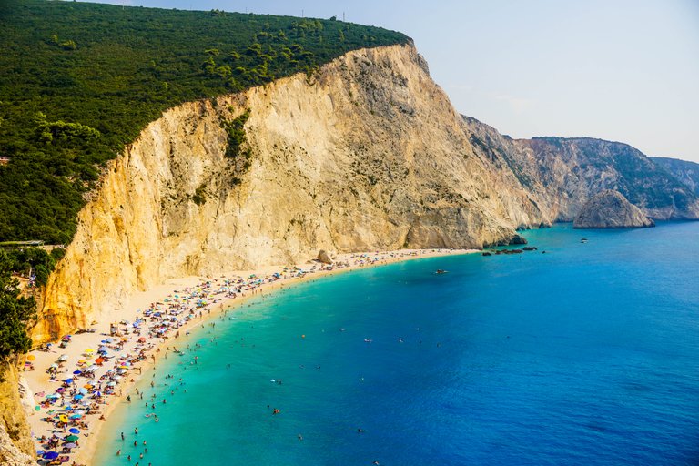 Lefkada Island – between the hilly inner part and the turquoise sea