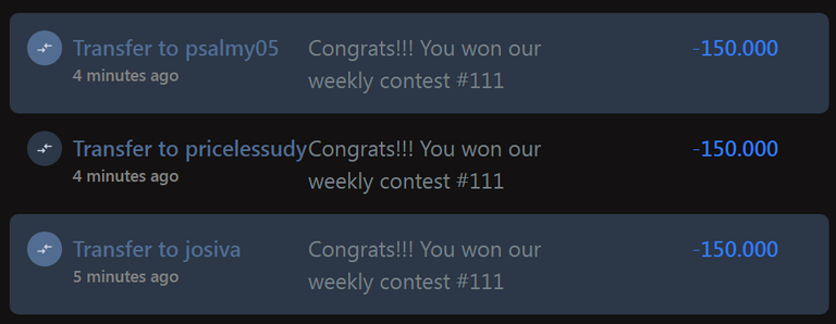 Ecency Points rewards QC Contest 111