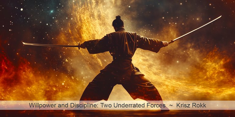 Willpower and Discipline: Two Underrated Forces - Krisz Rokk