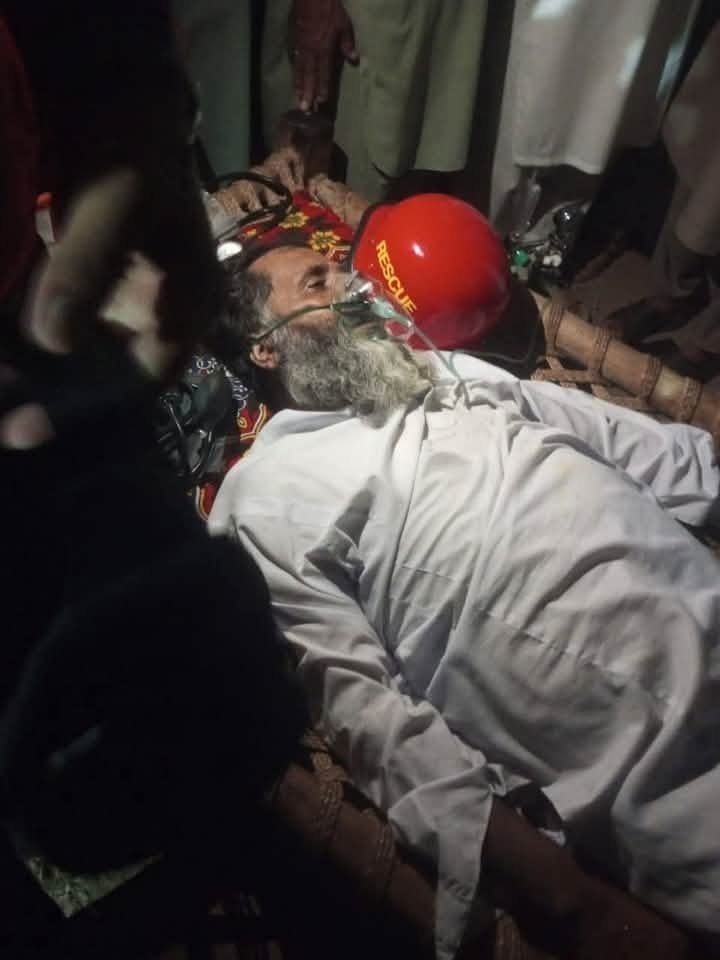 At night, a man in our village had a heart attack