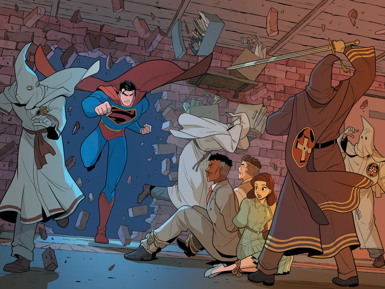 Superman Smashes the Klan - Gene Luen Yang and Gurihiru