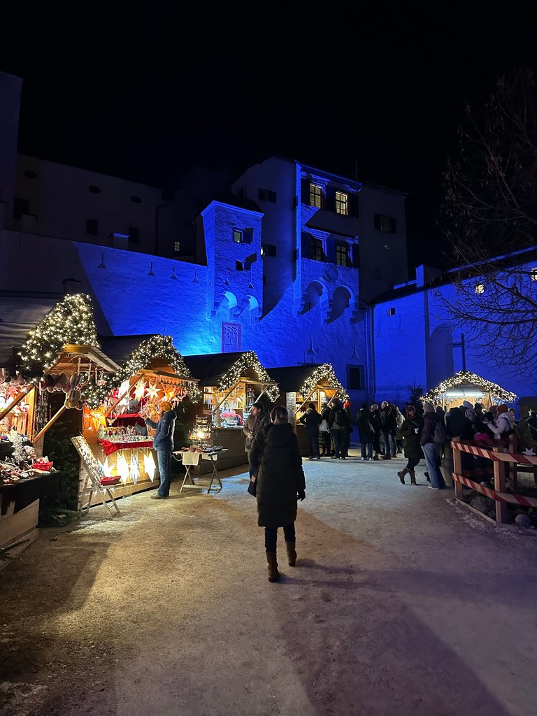 Salzburg Fortress Wheinachtsmarkt Deu/Eng