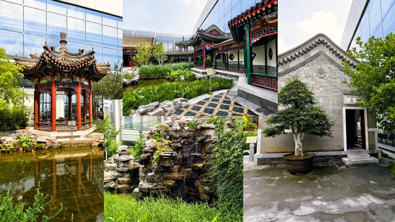 Beautiful China Garden At The Daxing International Airport