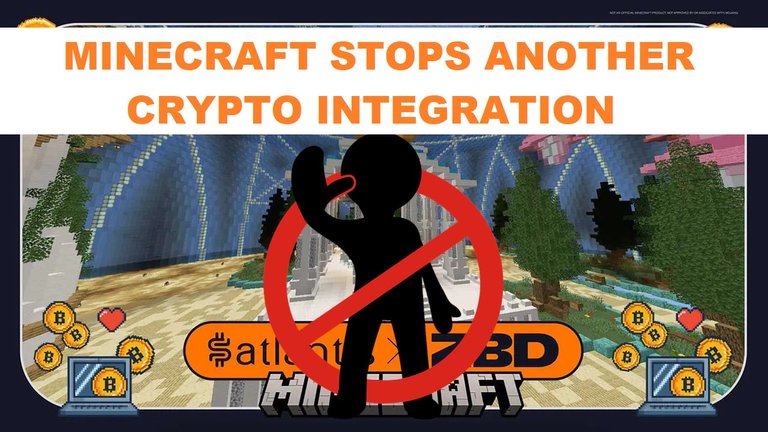 No more Bitcoin in Minecraft, Mojang tells Satlantis to stop